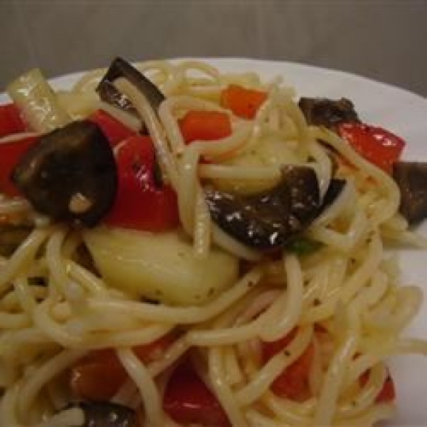 Make-Ahead Spaghetti Salad