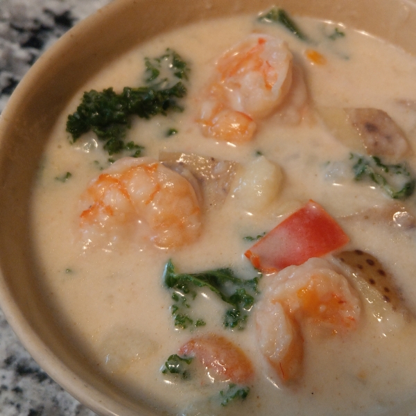 Cajun Shrimp Potato Chowder