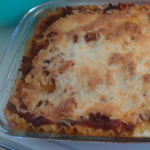 Simple Spinach Lasagna