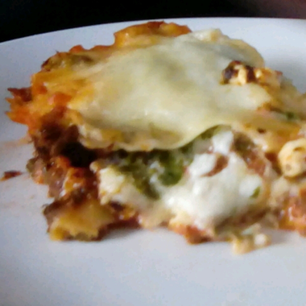 Simple Spinach Lasagna