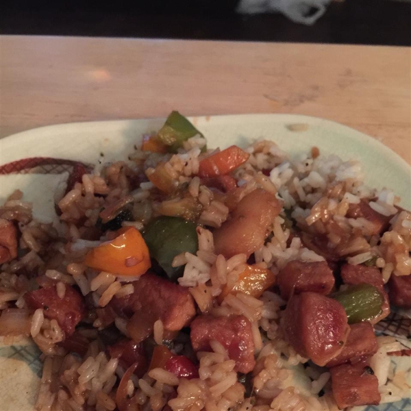 Honey Pork with Peppers
