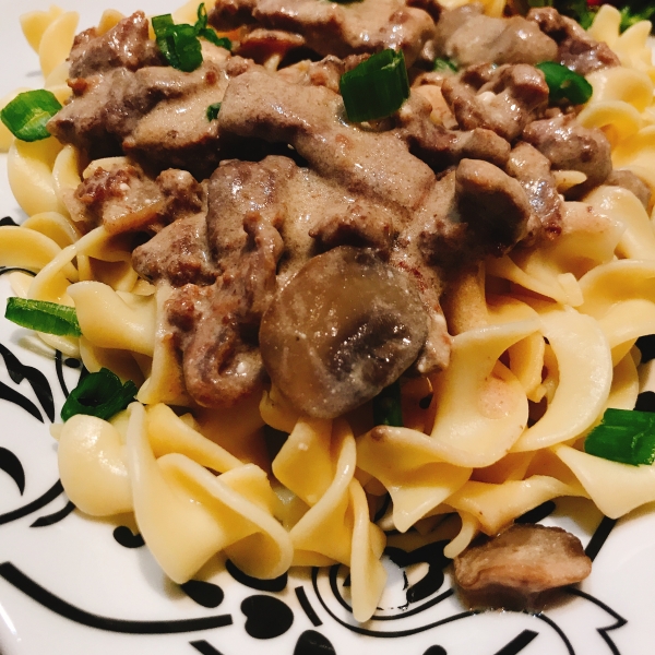 Simply Best Beef Stroganoff