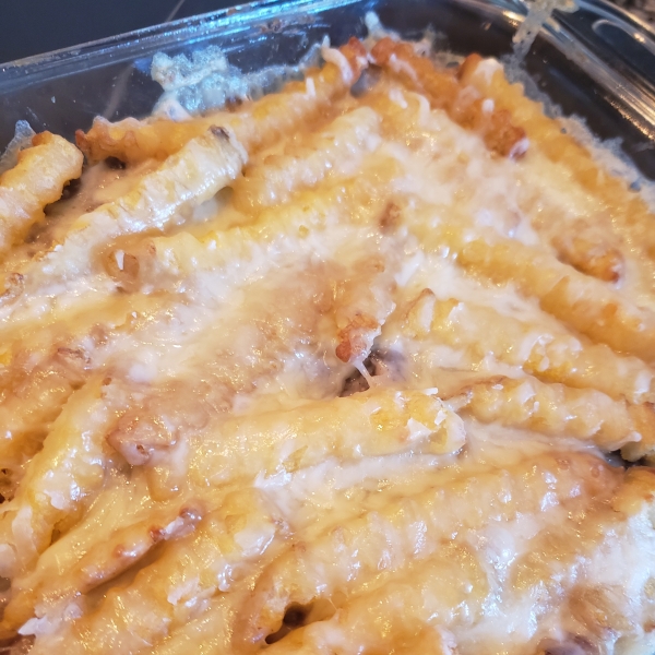 Cheeseburger and Fries Casserole