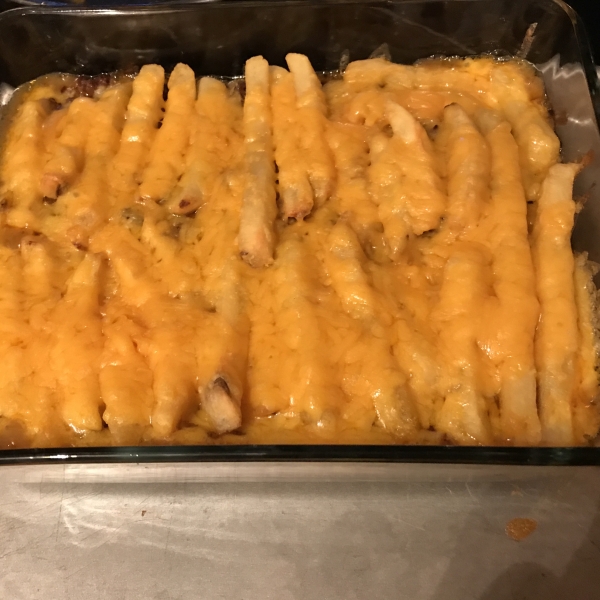 Cheeseburger and Fries Casserole