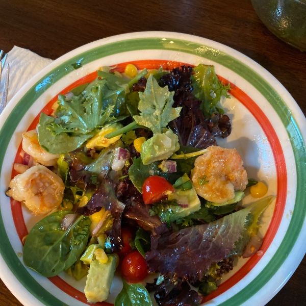 Summer Grilled Shrimp Salad