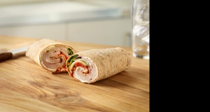 Crispy Vegetable Turkey Wrap