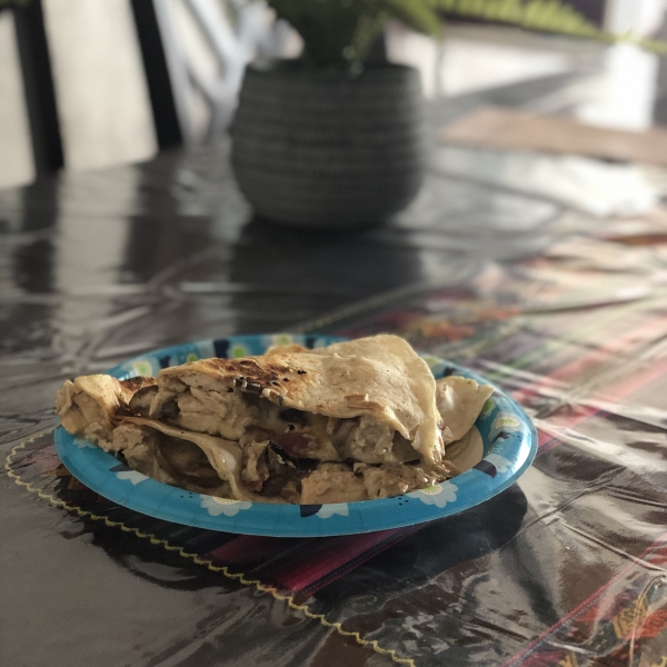 Carbonara Quesadillas