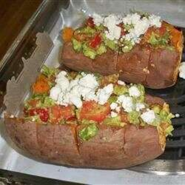 Avocado Stuffed Yams