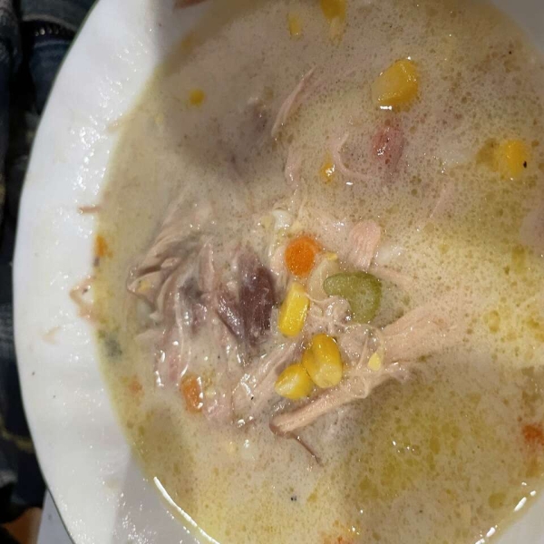 Easy Chicken and Corn Chowder