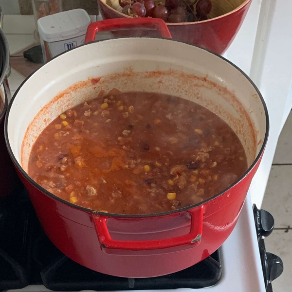 Slow Cooker Turkey Chili