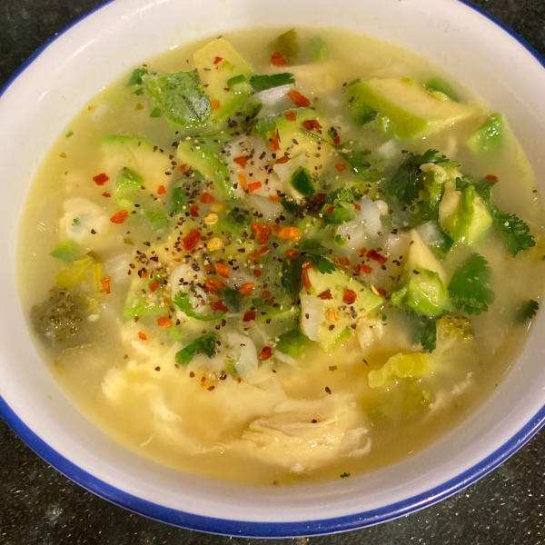 Spicy Lime Avocado Soup