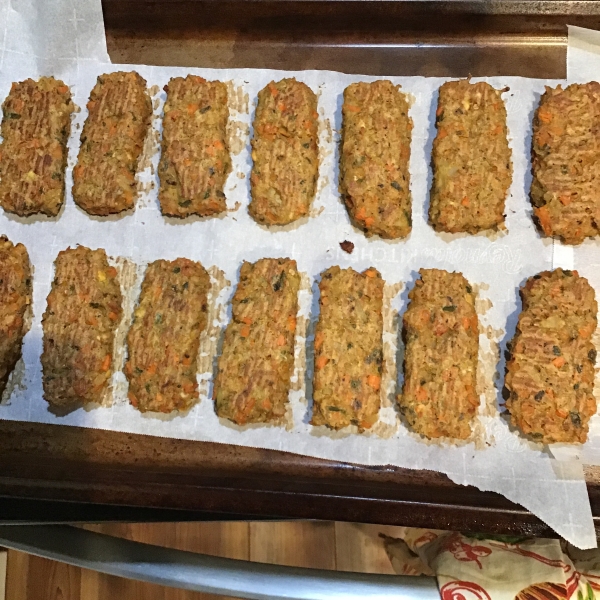 Cumin-Spiced Red Lentil Burgers