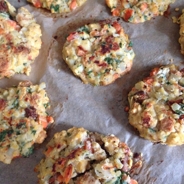 Cumin-Spiced Red Lentil Burgers