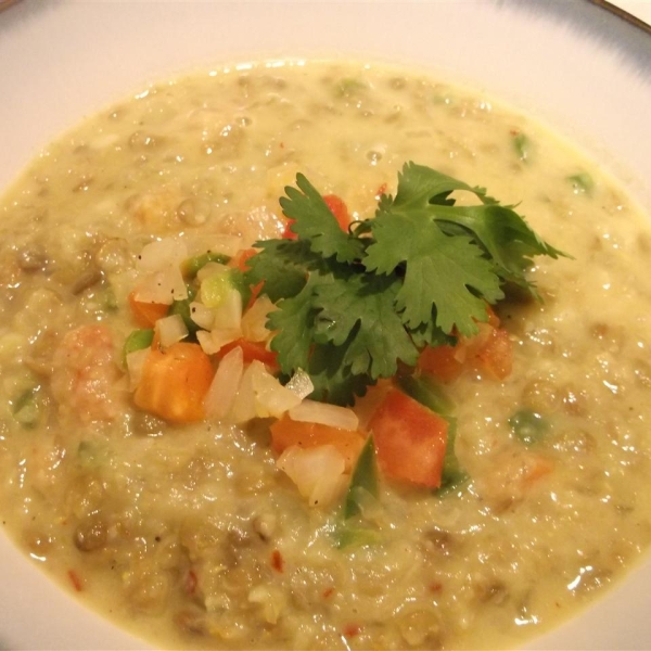 Yellow Dhal - Sweet Potato Soup