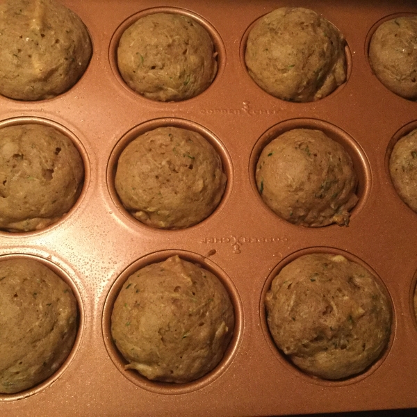 Super Duper Zucchini Muffins