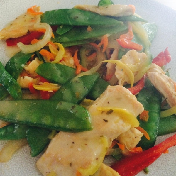 Vinaigrette Chicken and Vegetables