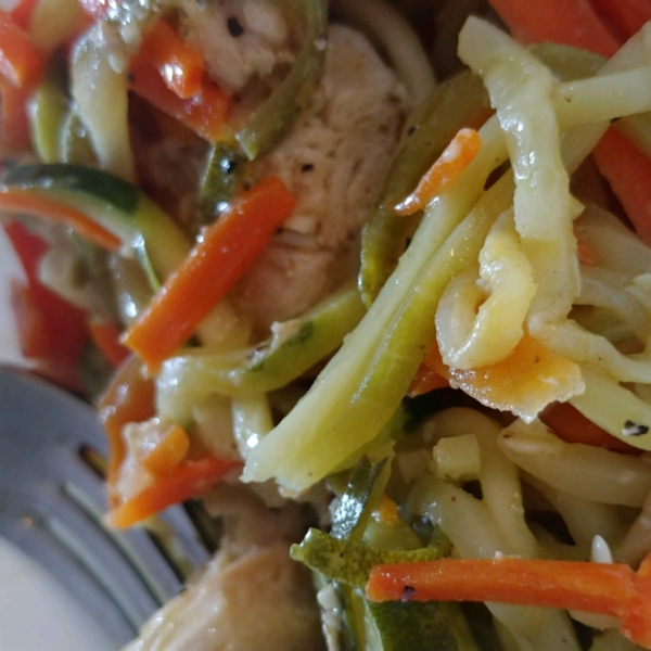 Vinaigrette Chicken and Vegetables