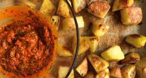Roasted Potatoes with Harissa Butter