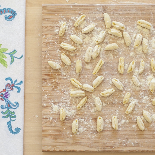 Homemade Cavatelli Pasta