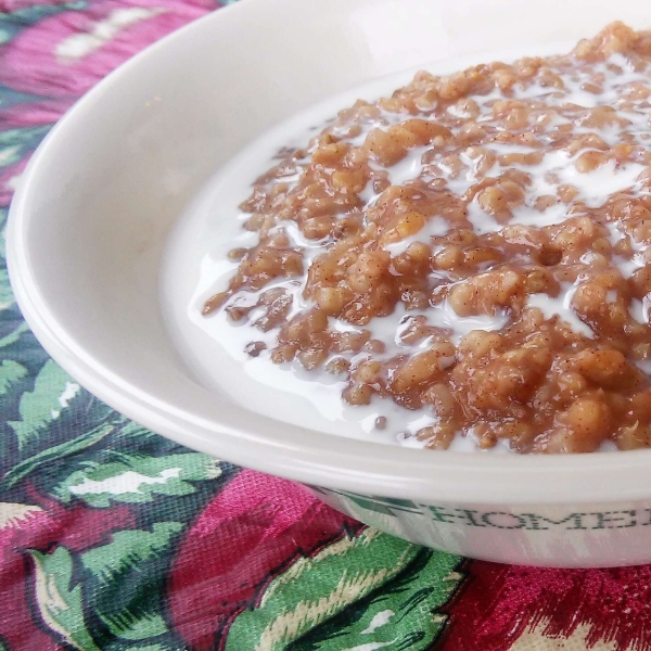 Instant Pot® Apple Pie Steel Cut Oats