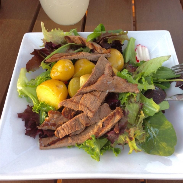 Warm Steak and Potato Salad