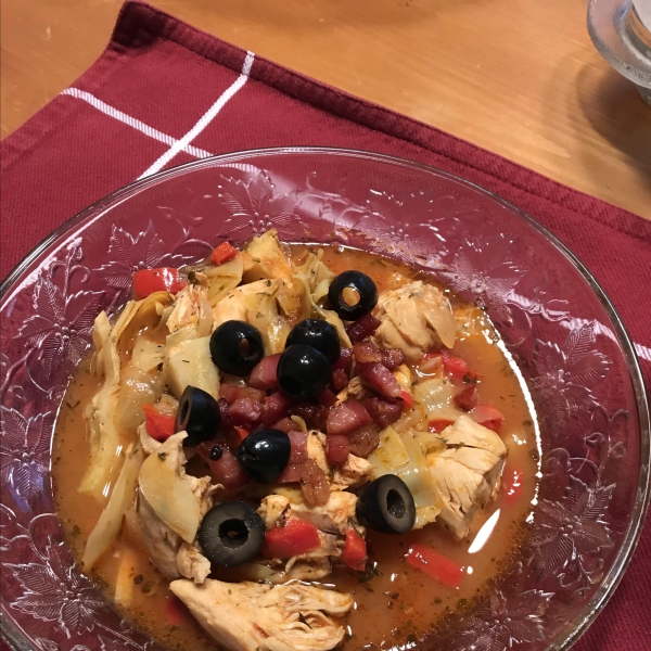 Chance's Chicken Spezzatino