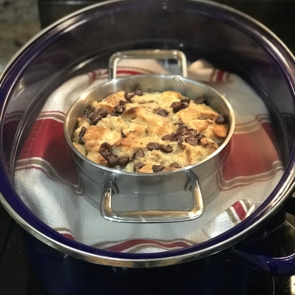 Chocolate Banana Bread Pudding