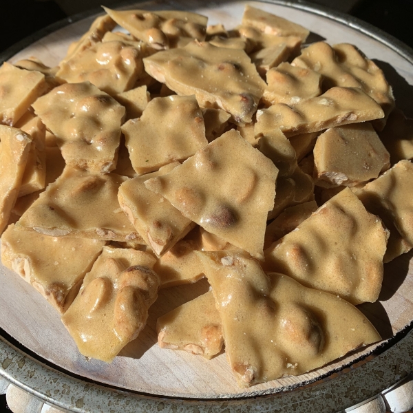 Microwave Peanut Brittle