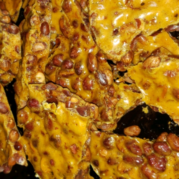 Microwave Peanut Brittle