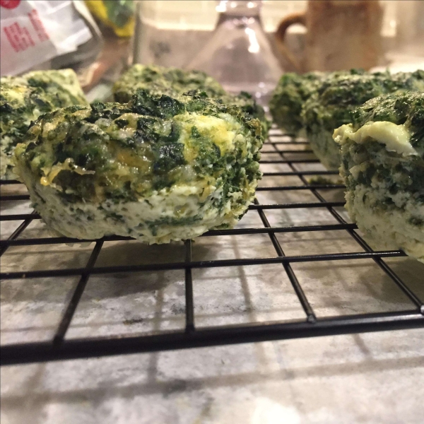 Spinach Egg White Muffins