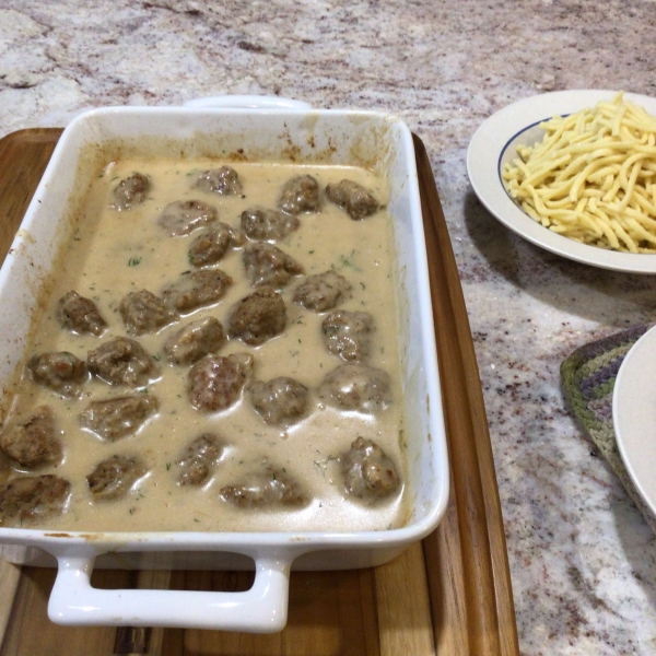 Swedish Meatballs (Svenska Kottbullar)