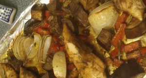 Roasted Rosemary Chicken And Vegetables