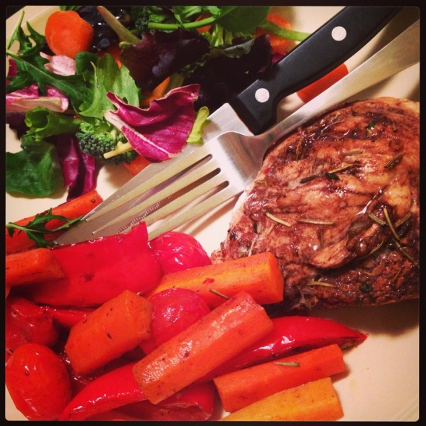 Roasted Rosemary Chicken And Vegetables