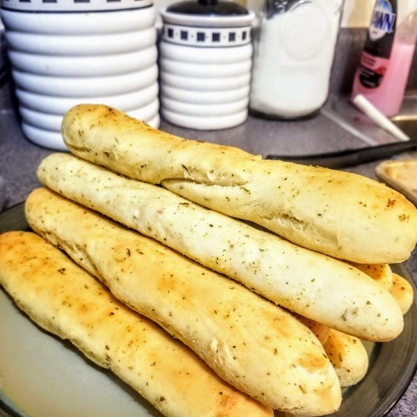 Parmesan-Herb Breadsticks