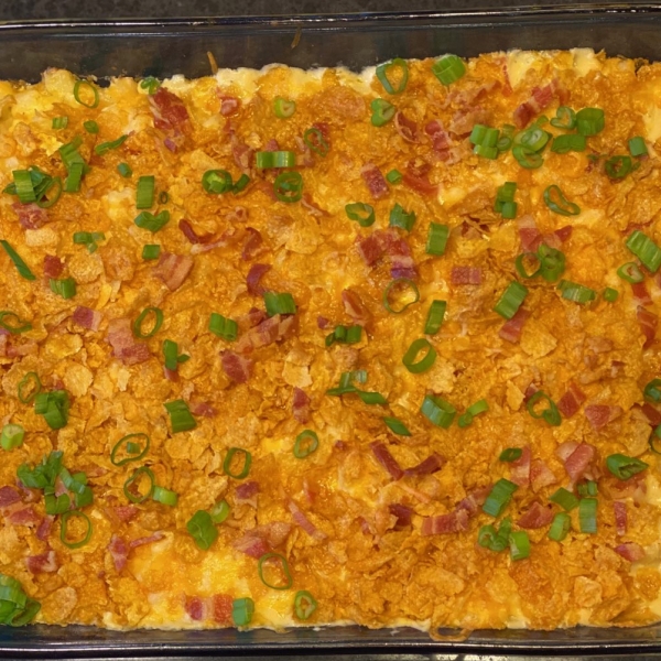 Cheesy Chicken and Potato Casserole with Bacon