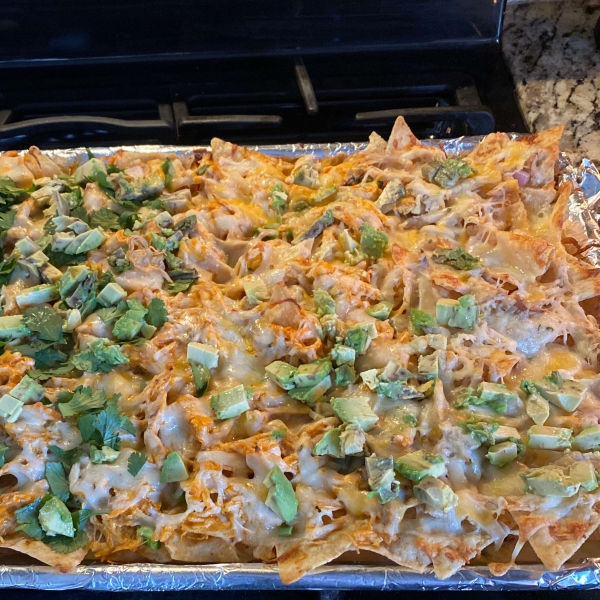 Kickin' Buffalo Chicken Nachos