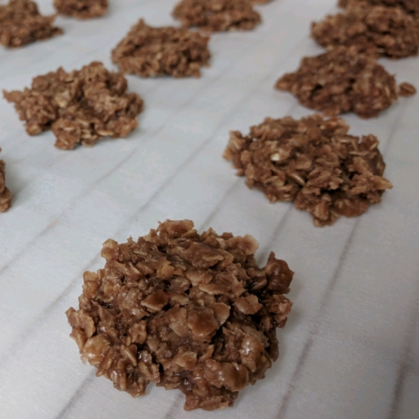 Instant Chocolate Oatmeal Cookies