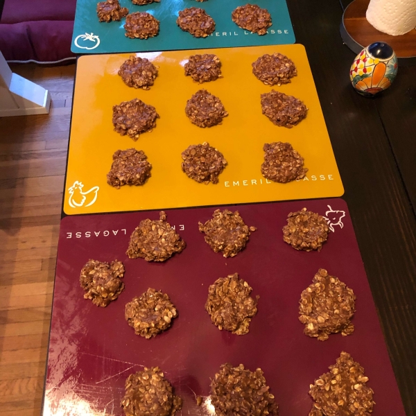 No Bake Peanut Butter Cookies I