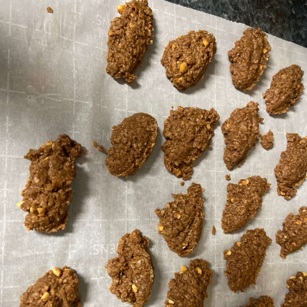 No Bake Peanut Butter Cookies I