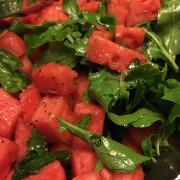 Arugula and Watermelon Salad