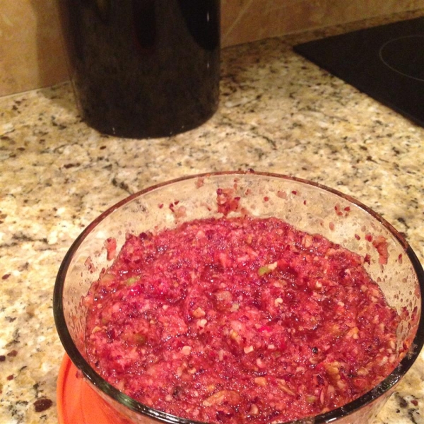 Apple Cranberry Relish