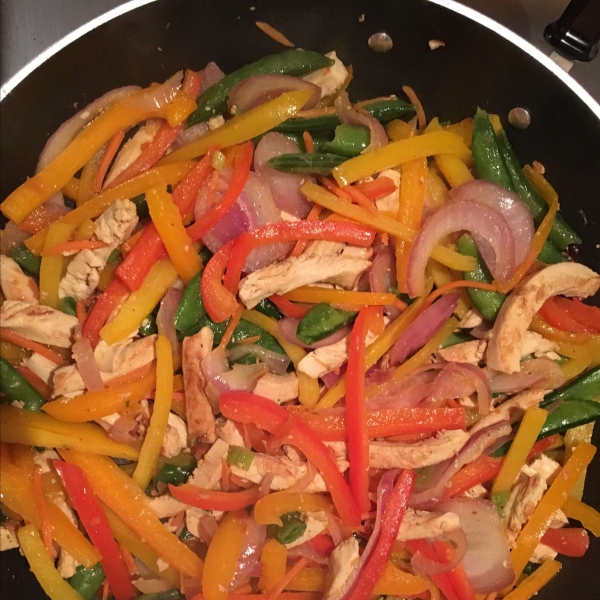 Stir-Fried Vegetables with Chicken or Pork
