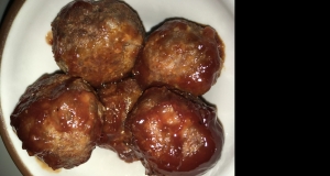 BBQ Chorizo Meatballs