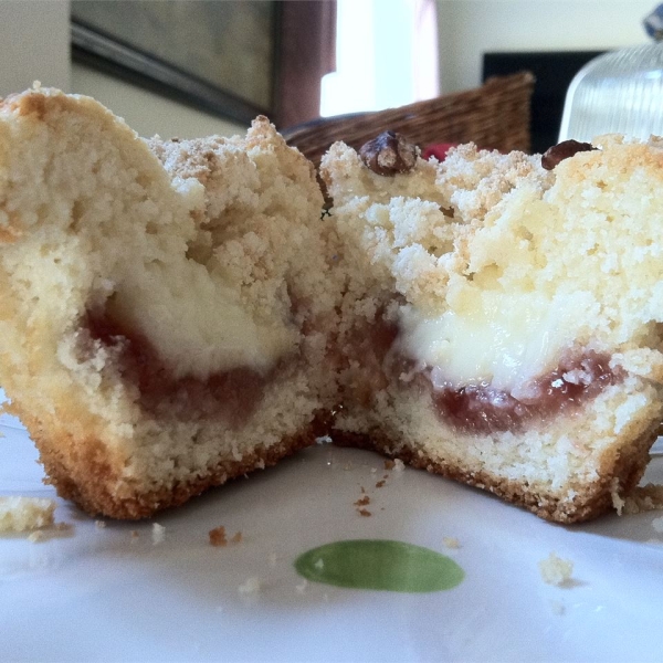 Strawberry Cheesecake Muffins II
