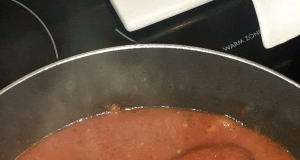 Skillet Burgers with Tomato Sauce