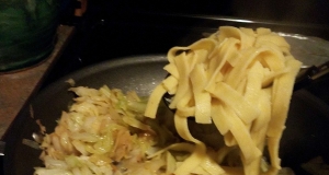 Halushki (Vegetarian Fried Cabbage and Noodles)