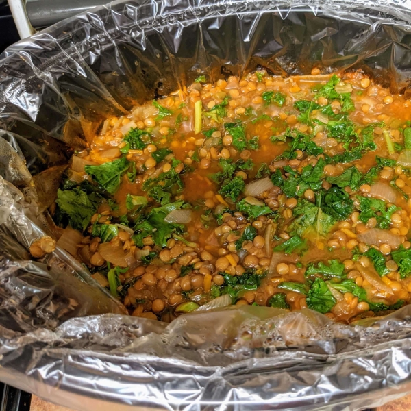 Amazing Lentils and Kale