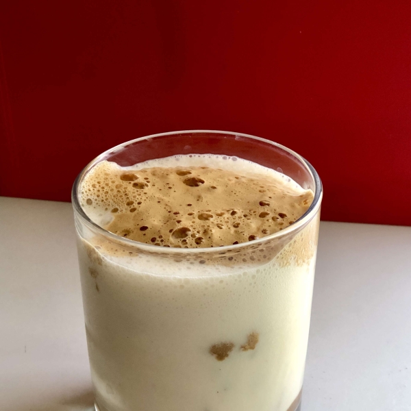 Whipped Peanut Butter Iced Coffee