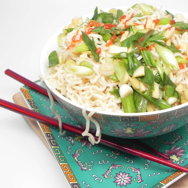 Easy Ginger-Scallion Ramen Noodles