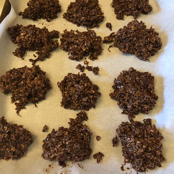 No-Bake Chocolate Coconut Cookies